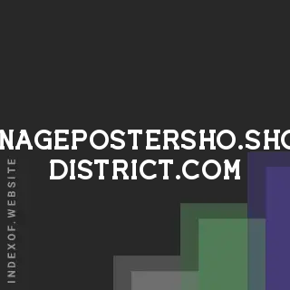 goldenagepostersho.shop bird-district.com by Bambang Sujatniko site -  Indexof